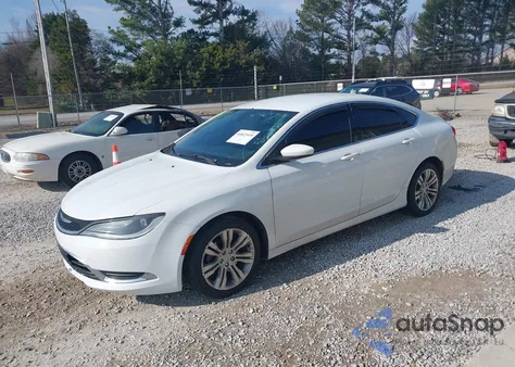 2015 Chrysler 200 Limited из США, поврежденный, VIN 1C3CCCABXFN673643